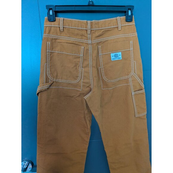 BDG Tan Double Knee Carpenter Painter Pants Size 27 - Picture 3 of 9